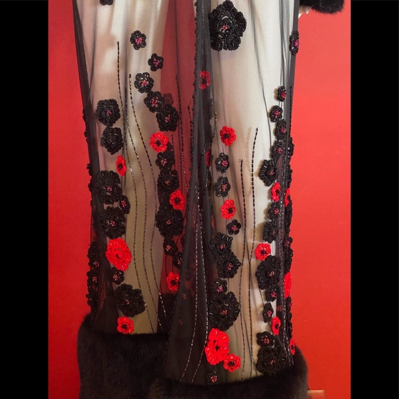 NWOT Sue Wong - Vintage Evening Cover -Up Duster - Picture 7 of 15